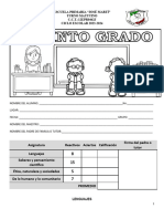 EXAMEN PRIMER TRIMESTRE QUINTO GRADO Nueva V FINAL