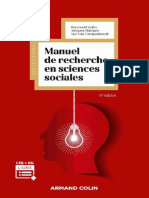 Manuel de Recherche en Sciences Sociales - 6e Éd. Raymond Quivy Etc. Z-Library