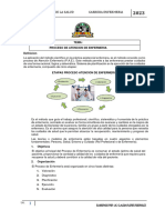 Proceso de Atencion de Enfermeria Actual 2023