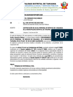 Requerimiento Nº042-2024 - Contratacion de Un Personal Vigilante Puerta de La MDT Enero