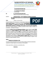 Requerimiento Nº045-2024 - Contratacion de Un Personal Vigilante Aerodromo Enero