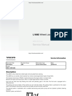 Volvo L180E Wheel Loader Workshop Repair Manual