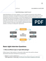 Top Agile Interview Questions 