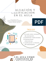 Evaluación y Calificación en El Aula