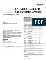 MOLYKOTE G-4500 G-4501 FM Multi-Purpose Synthetic Greases 80-3150B-01