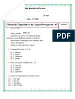 Avaliações - 2°ANO - 4º BIMESTRE