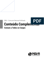 Apostila Complementar Nível Médio CNU