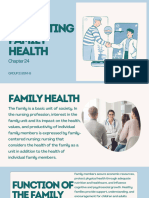 Chapter 24 Promoting Family Health