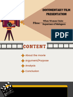 Documentary Film Presentation