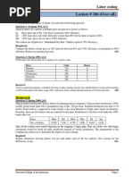 Labor Costing