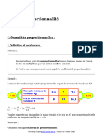 Sohan Proportionnalité