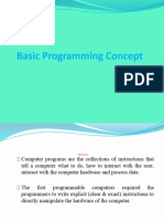 L1. Basic Programming Concepts