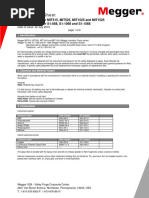 MSDS For Megohmmeter