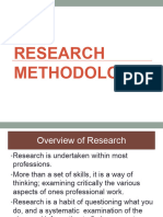 2016 - Research Methodology Notes