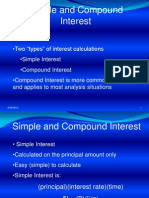 Simple and Compound Interest