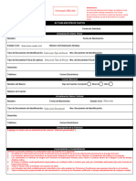 Formulario R&C 004 Actualización de Datos