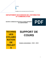 Support Du Cours - IUA 2023