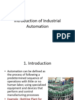 Introduction of Industrial Automation