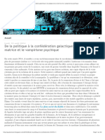 Le Blog de Paul Ponssot: de La Politique À La Confédération Galactique: Les Pièges de La Matrice Et Le Vampirisme Psychique