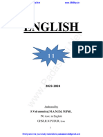 11th English Full Study Material PDF Download