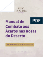 Manual de Combate Aos ÁCAROS Na Rosa Do Deserto