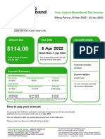 Aussie Broadband Invoice 17023569