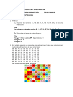 ACTIVIDADES DE ESTADISTICA E INVESTIGACION Ejercicio 2