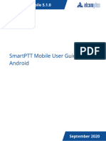 SmartPTT Mobile 5 User Guide For Android EN