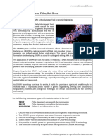 IELTS True False Not Given CRISPR