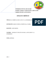 Ensayo Sobre: El Currículo Educativo y La Diversidad en El Aula