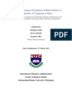 R193120 Minhajul Abedin - Financial Performance Evaluation of Bank Indutry in Bangladesh