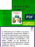 Tema 001 Educaccion para La Salud