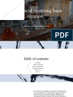 Weak Acid Vs Strong Base Titration