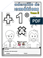 1° Tomo 2 Mi Cuadernillo de Matemáticas Profa Kempis