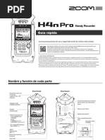 ZOOM - H4n - Pro - Guía Rápida