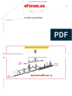 How A Typical Control Valve Loop Works - AutomationForum