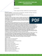 Computer Architecture and Organization: Department of Computer Science and Engineering IIT Kharagpur