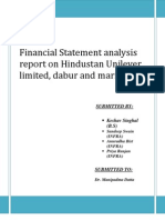 Financial Statement Analysis Report