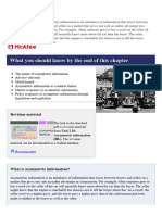 Asymmetric Information