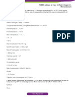 NCERT Solutions For Class 11 Thermodynamics