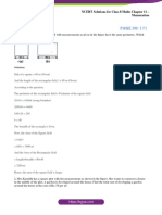 NCERT Solutions For Class 8 Maths Chapter 11 Mensuration