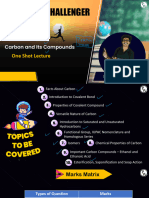 Carbon and Its Compounds (One Shot) - Class Notes - (Olympiad Challengers)