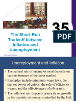 Short - Run Trade Off Between Inflation and Unemployment