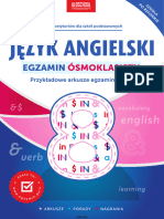 Jezyk Angielski Egzamin Osmoklasisty Przykladowe Arkusze Egzaminacyjne