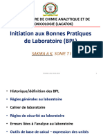 Inititiation Aux BPL SAK Pharm L2