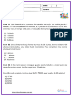 125.matemática 8º Ano - Exercícios Gerais