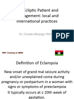 m1 C. Mhango - Eclamptic Patient and Management