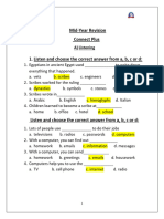 Grade 4 Connect Plus Mid Year Revision (Model Answer) PDF