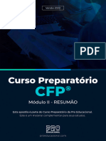 Curso Preparatorio CFP Mod II Resumo