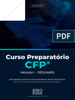 Curso Preparatorio CFP Mod I Resumo